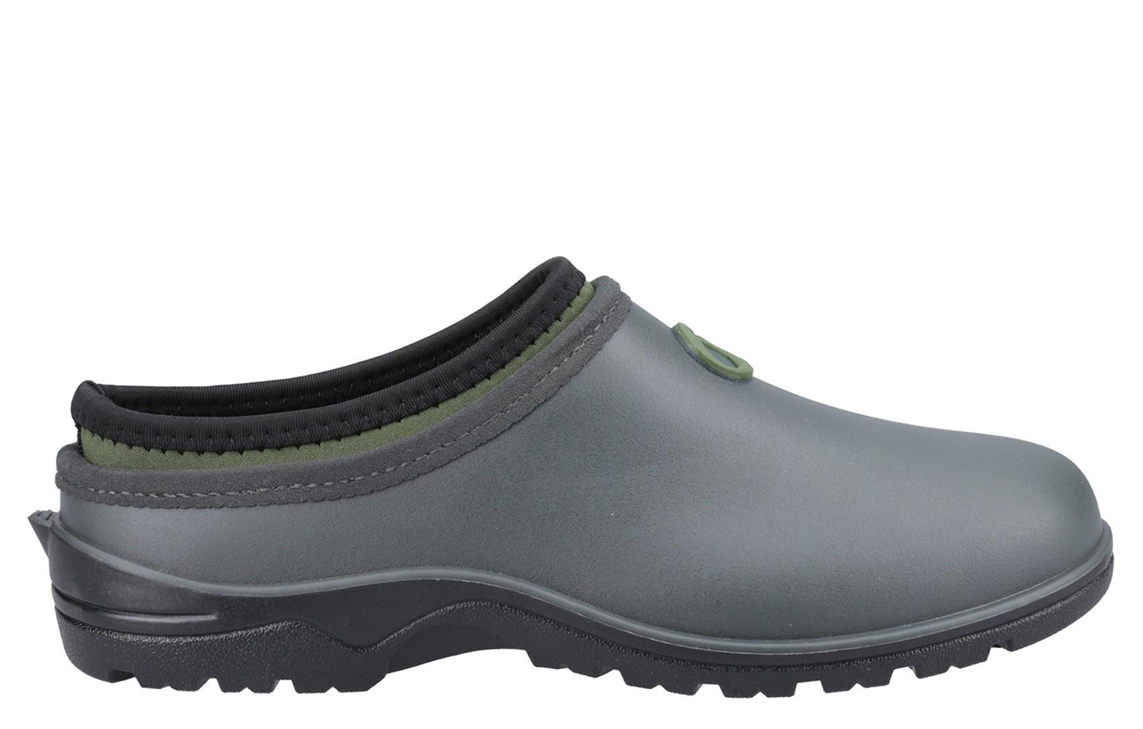 Cotswold Greenhill Unisex Wellington Clogs Men's | Wellingtons  | Grey / Green  | UK Size 9