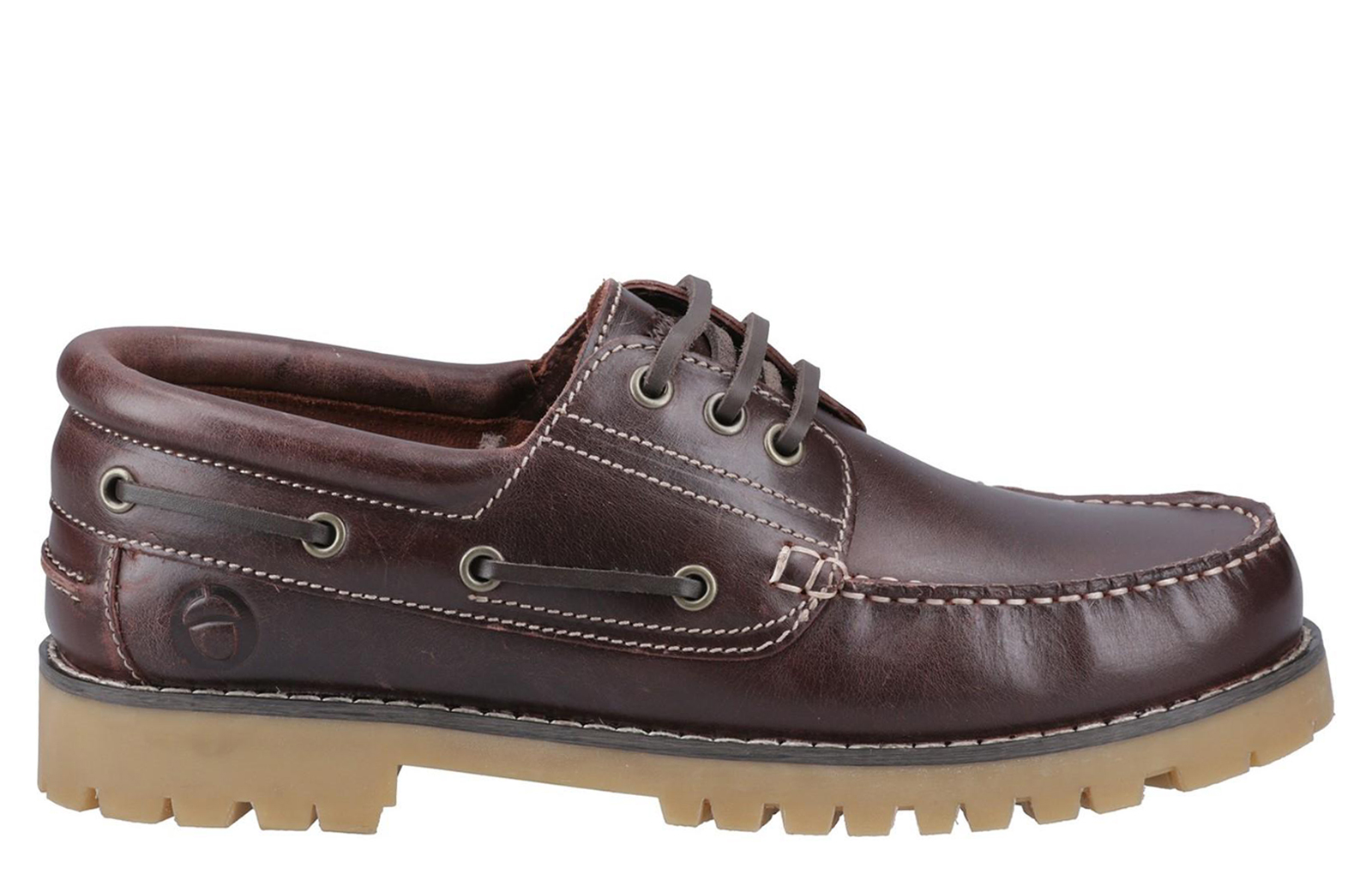Cotswold Inglecote Men's Leather Shoes Men's | Boat Shoes  | Brown Leather  | UK Size 11