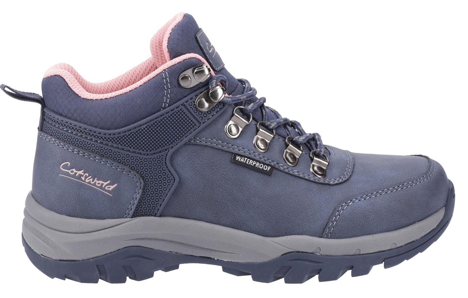 Cotswold Overbury Waterproof Womens Hiking Boots | Boots  | Navy  | UK Size 4