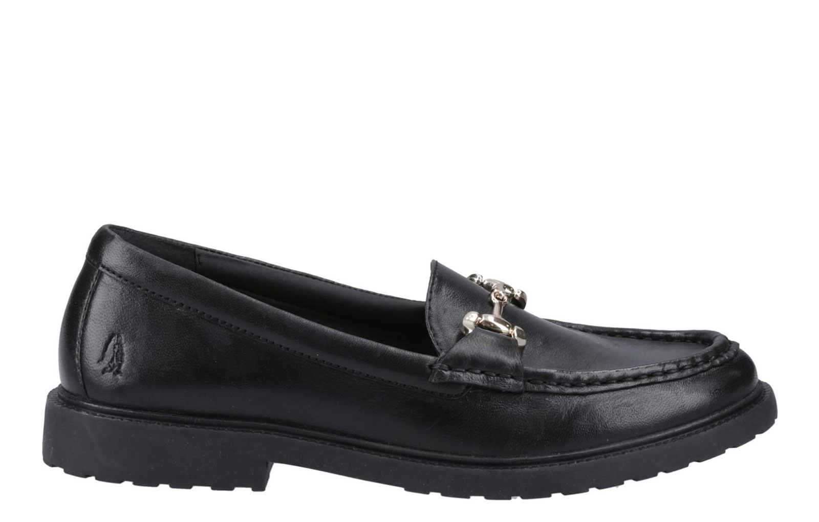 Hush Puppies Verity Womens Leather Loafers | Loafers  | Black  | UK Size 3
