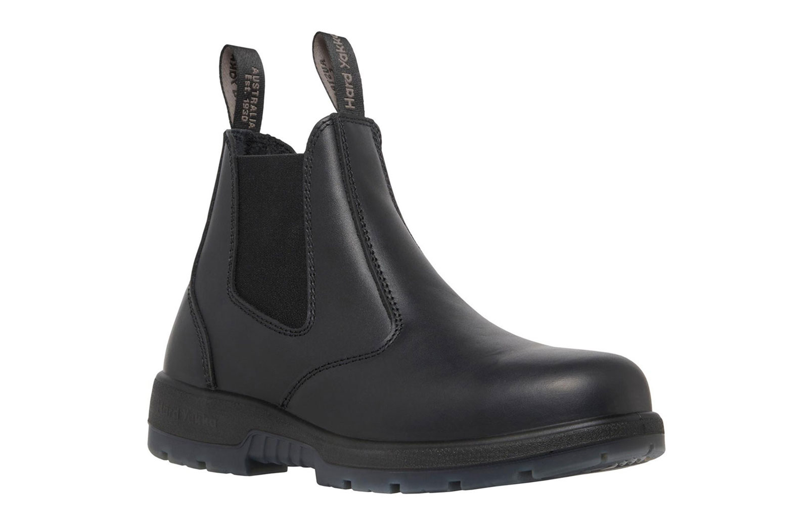 Hard Yakka Outback Safety Boots Men's | Slip On Shoes  | Black  | UK Size 12