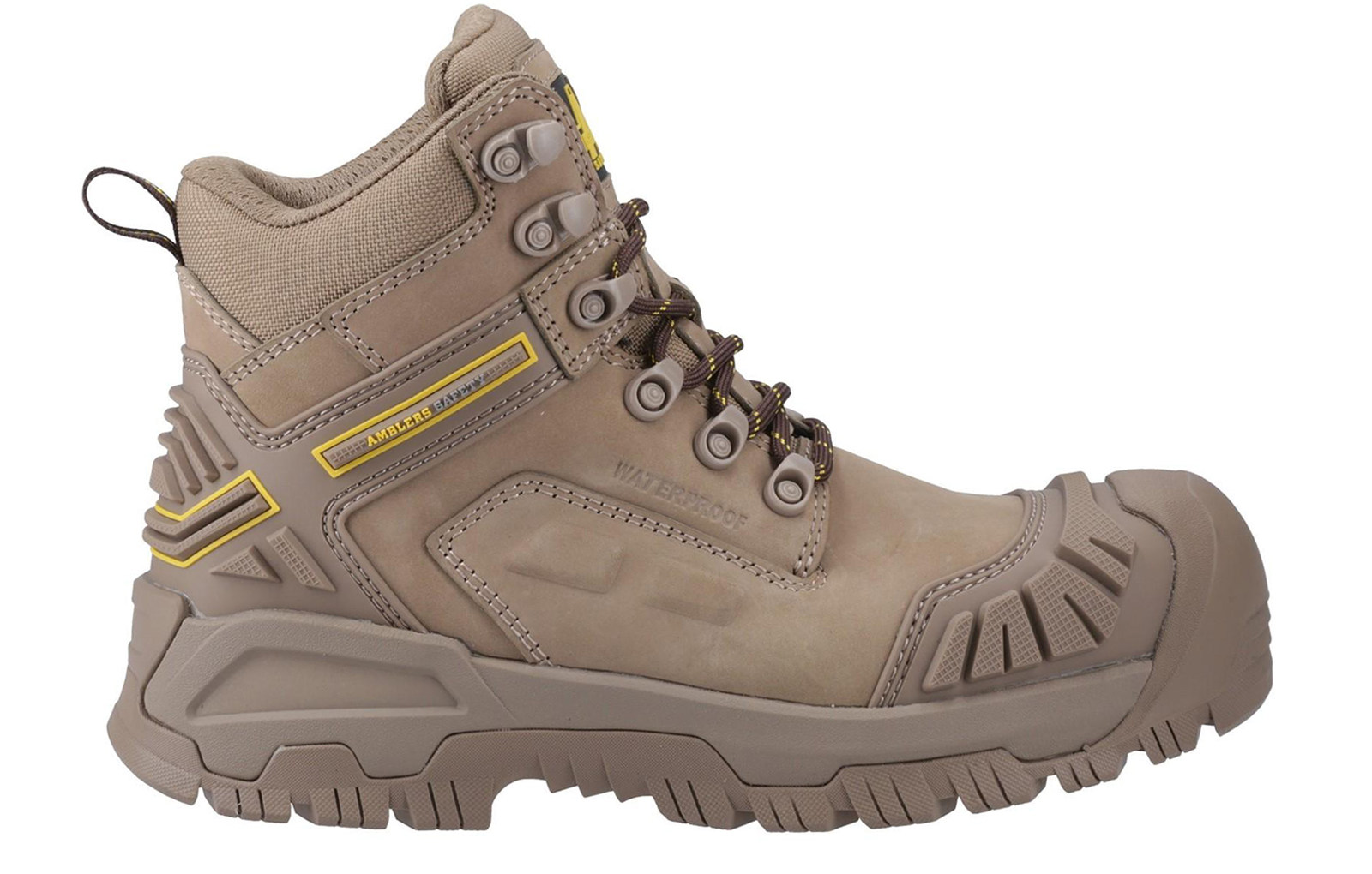 Amblers Mary Womens Safety Boots | Safety Boots  | Stone  | UK Size 6