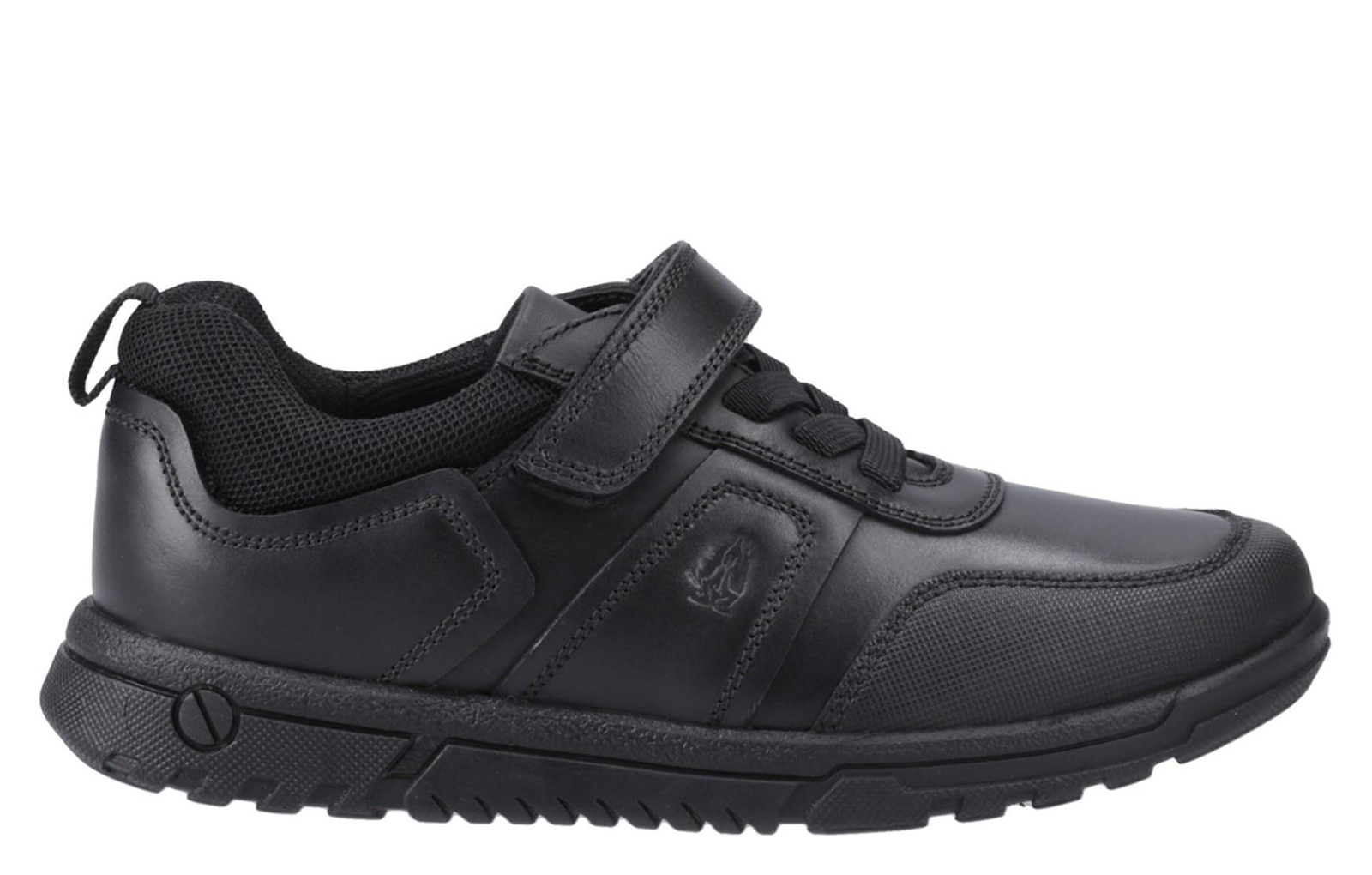 Hush Puppies Sutton Kids Boys School Shoes | School Shoes  | Black  | UK Size 11