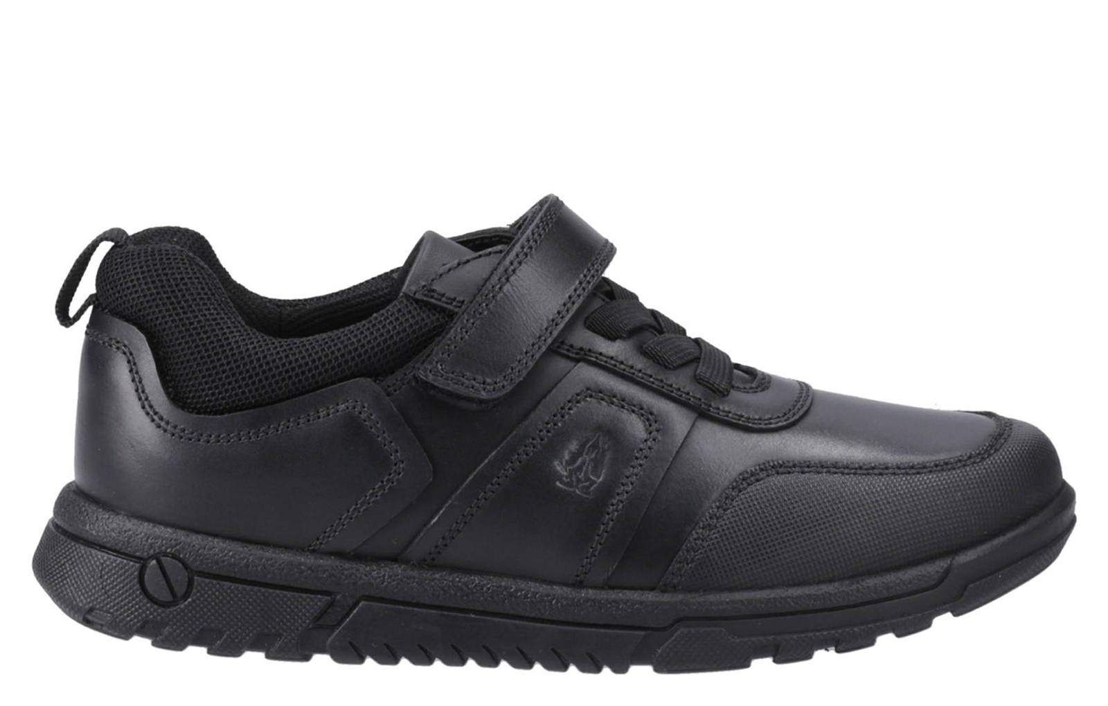 Hush Puppies Sutton Senior Boys School Shoes | School Shoes  | Black  | UK Size 3