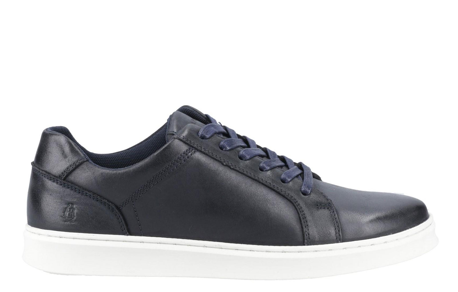 Hush Puppies Madden Leather Men's Trainers  Size: 10 Colour : Navy / White