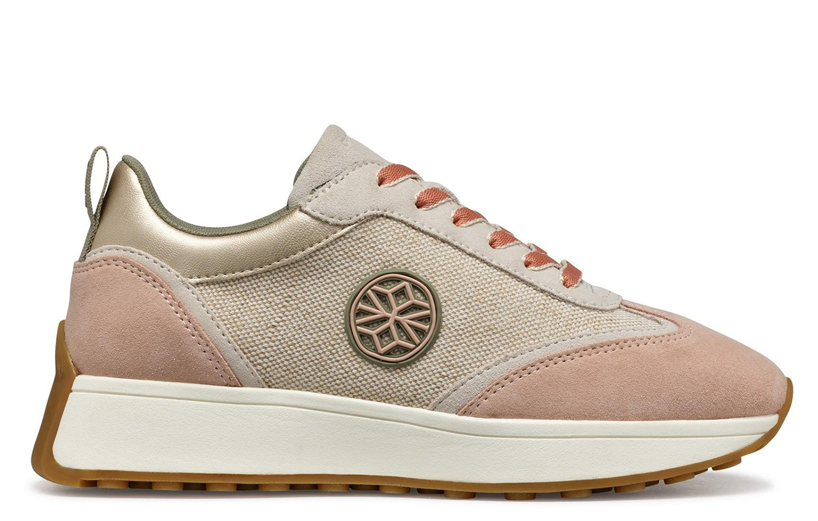 Geox Amabel Womens Trainers  Size: 6 Colour : Light Sand/Light Taupe