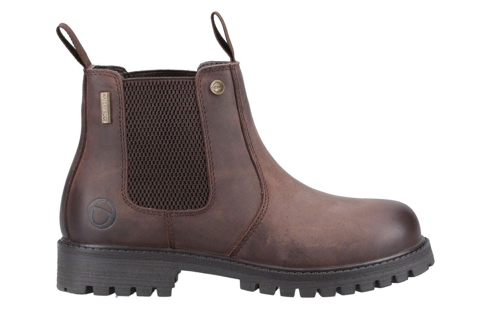 Cotswold Aston Waterproof Kids Boots | Safety Boots  | Brown  | UK Size 13