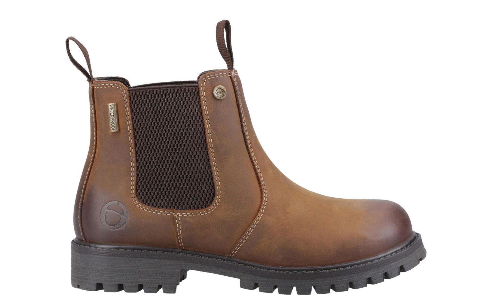 Cotswold Aston Waterproof Kids Boots | Safety Boots  | Tan  | UK Size 11