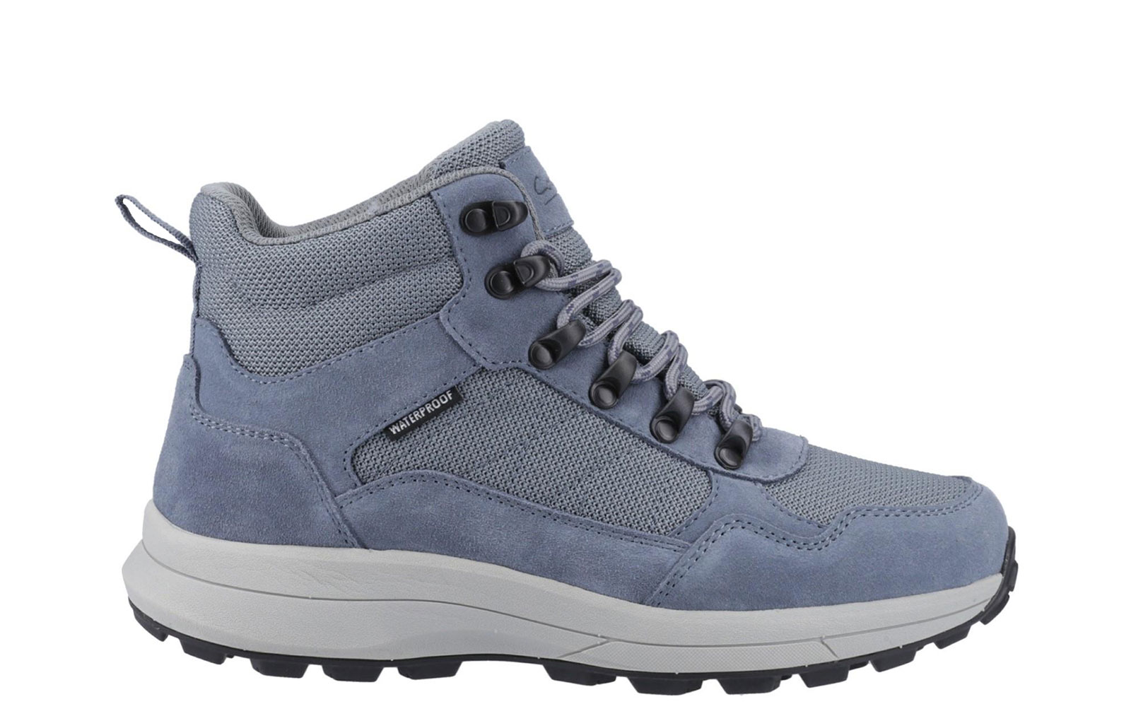 Cotswold Oddington Waterproof Womens Mid Boots | Slip On Shoes  | Blue  | UK Size 8