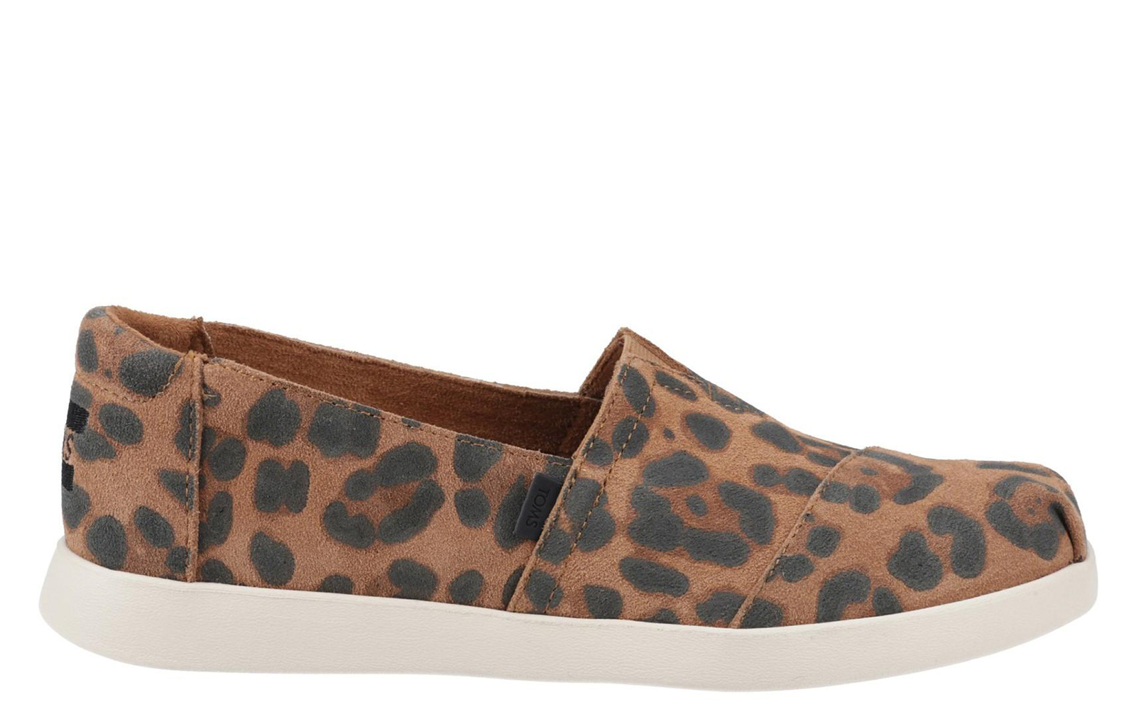 Toms Alpargata Plus Womens Shoes | Slip On Shoes  | Brown Sugar / Animal Print  | UK Size 7