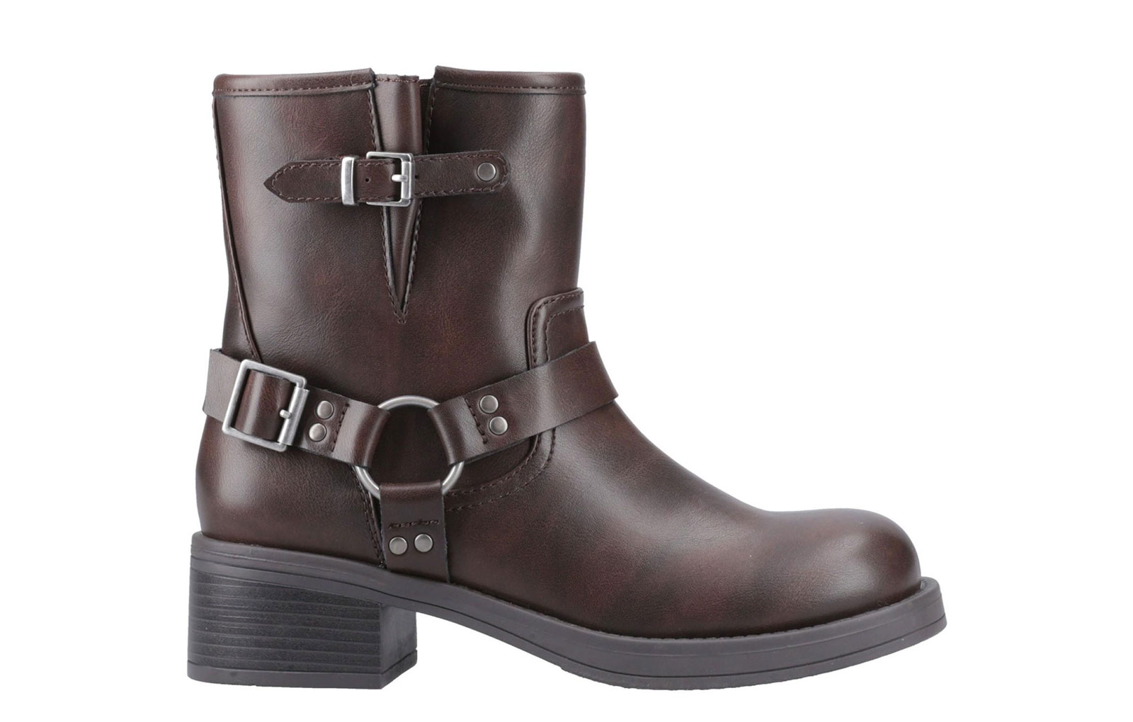 Rocket Dog Nino Womens Biker Boots | Boots  | Brown  | UK Size 7