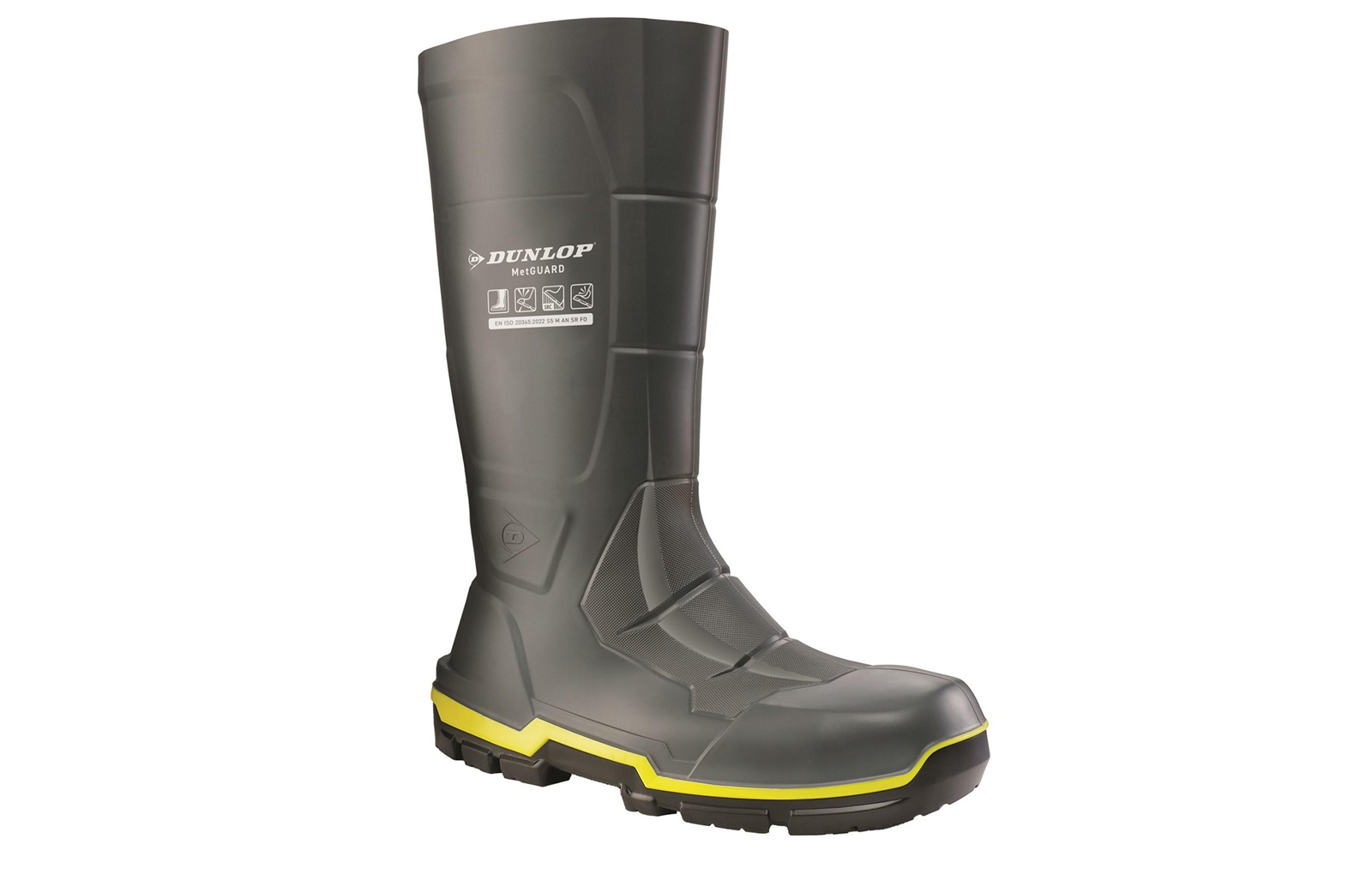 Dunlop Metguard Men's Safety Wellington Boots | Safety Boots  | Dark Grey  | UK Size 10.5