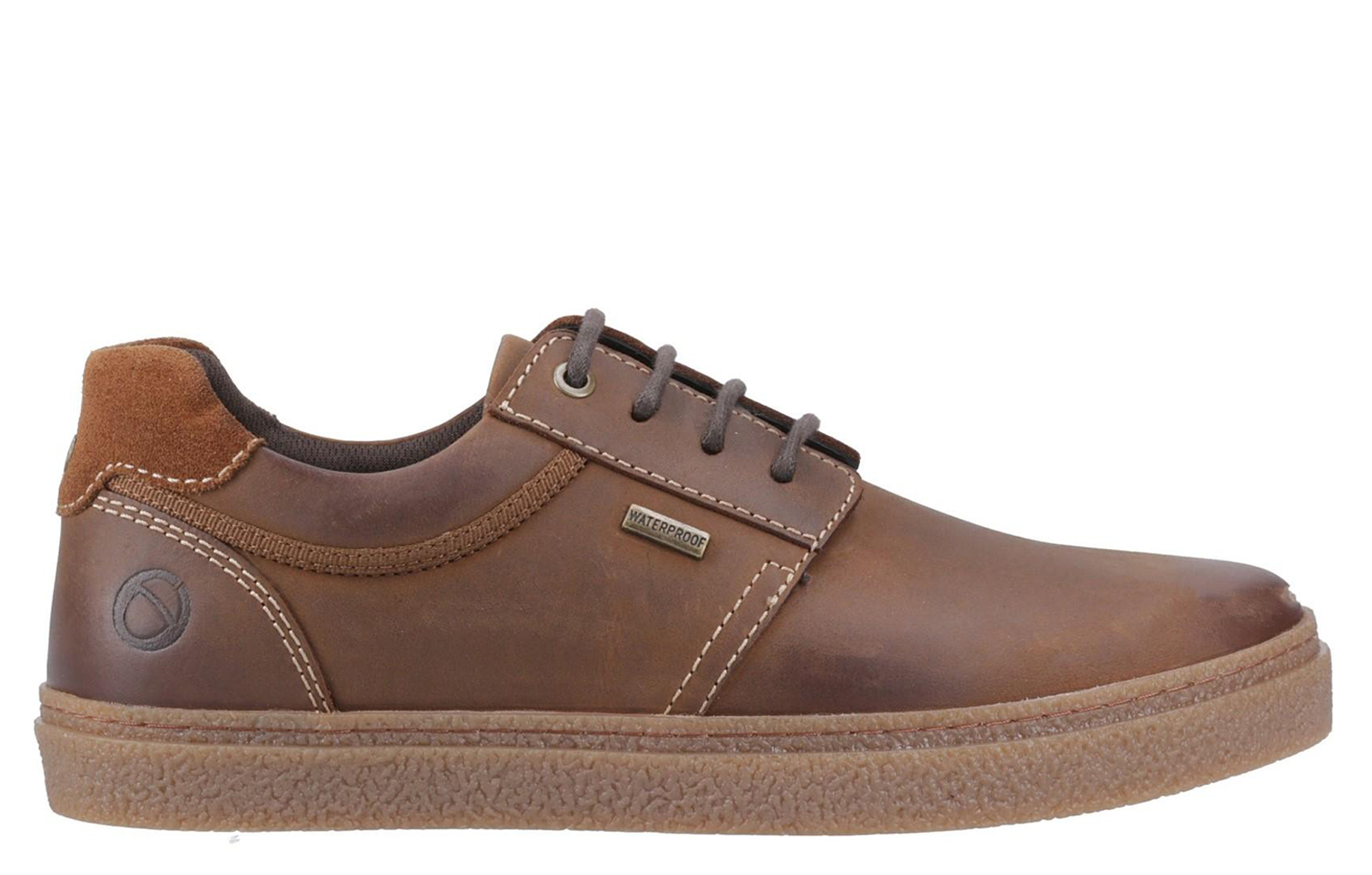 Cotsowld Sapperton Men's Leather Shoes Men's Trainers, Size 12 In Tan
