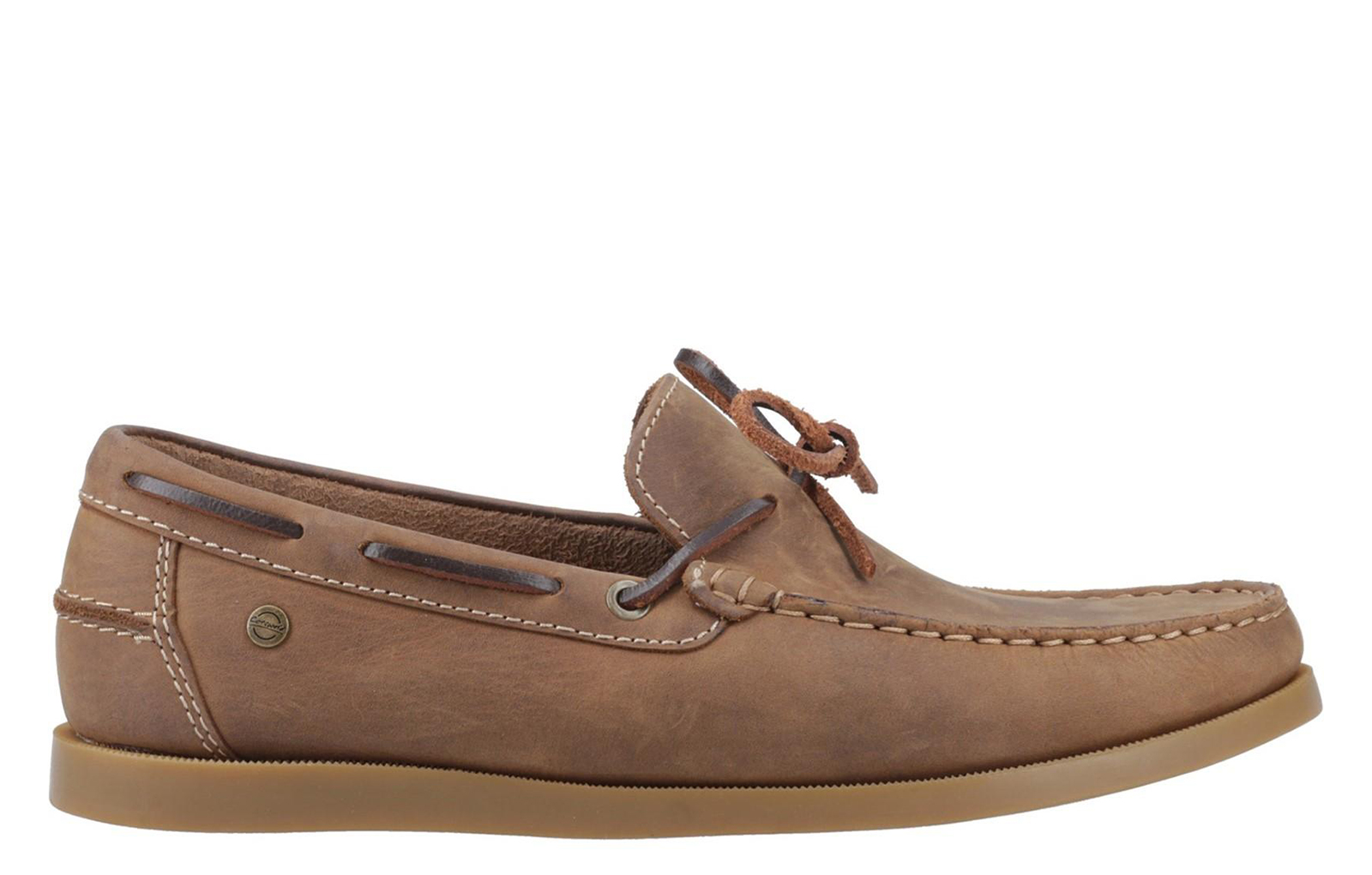Cotswold Slad Men's Leather Shoes Men's | Boat Shoes  | Tan  | UK Size 10