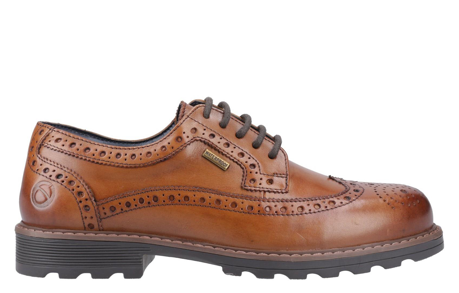 Cotswold Ramsden Men's Leather Shoes Men's | Brogues  | Tan  | UK Size 9