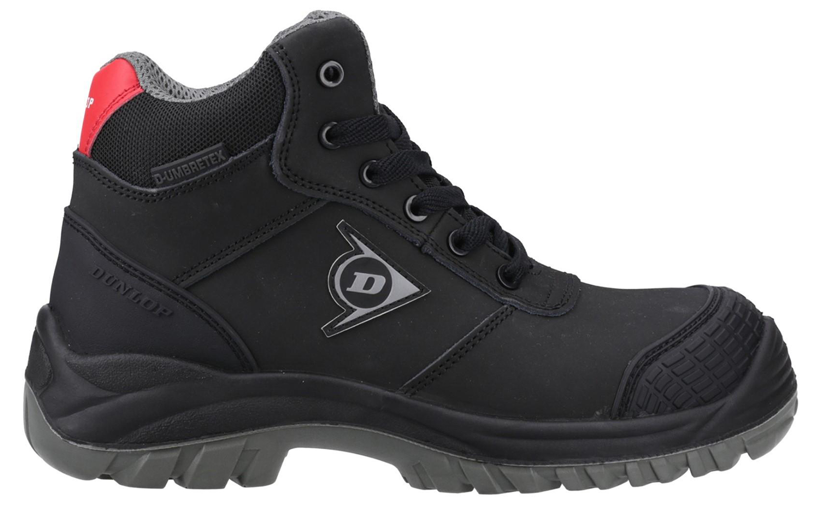 Dunlop First One Adv Titan Men's Safety Boots | Safety Boots  | Black / Red  | UK Size 8