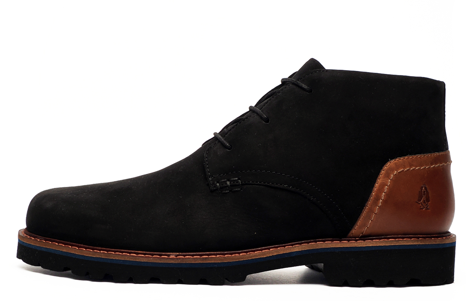 Hush Puppies Moore Men's Leather Chukka Boots | Chukka Boots  | Black  | UK Size 8