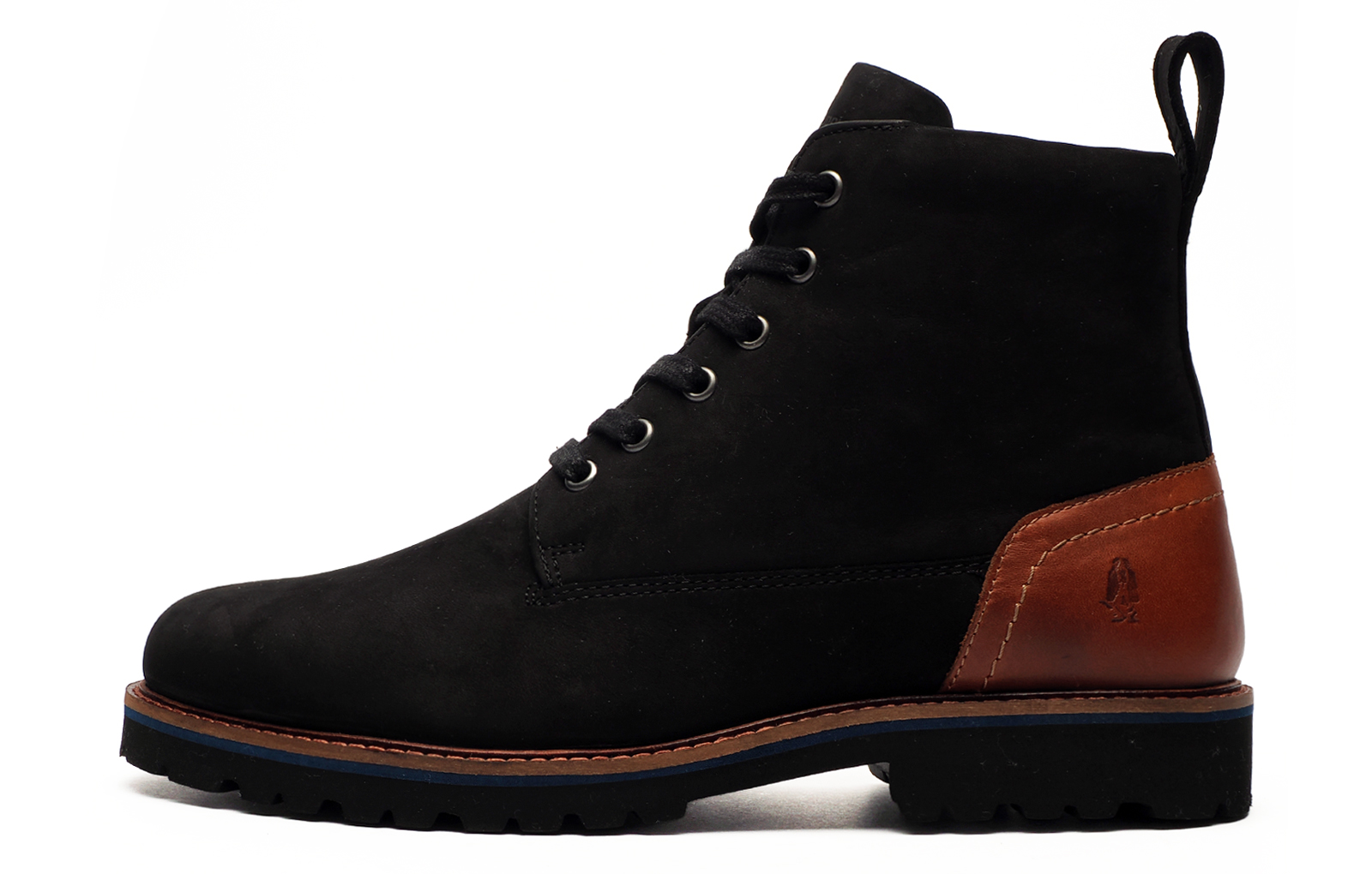 Hush Puppies Maguire Men's Leather Boots | Boots  | Black  | UK Size 9