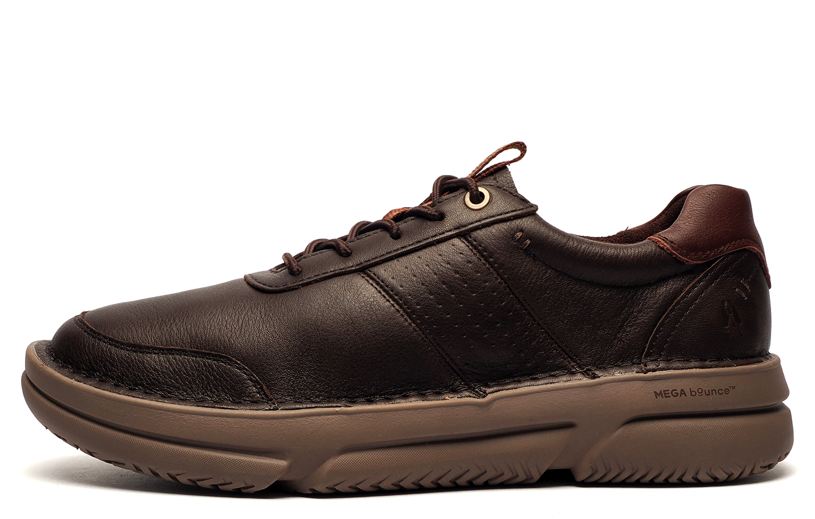 Hush Puppies Baylor Men's Leather Shoes Men's Trainers, Size 8 In Brown