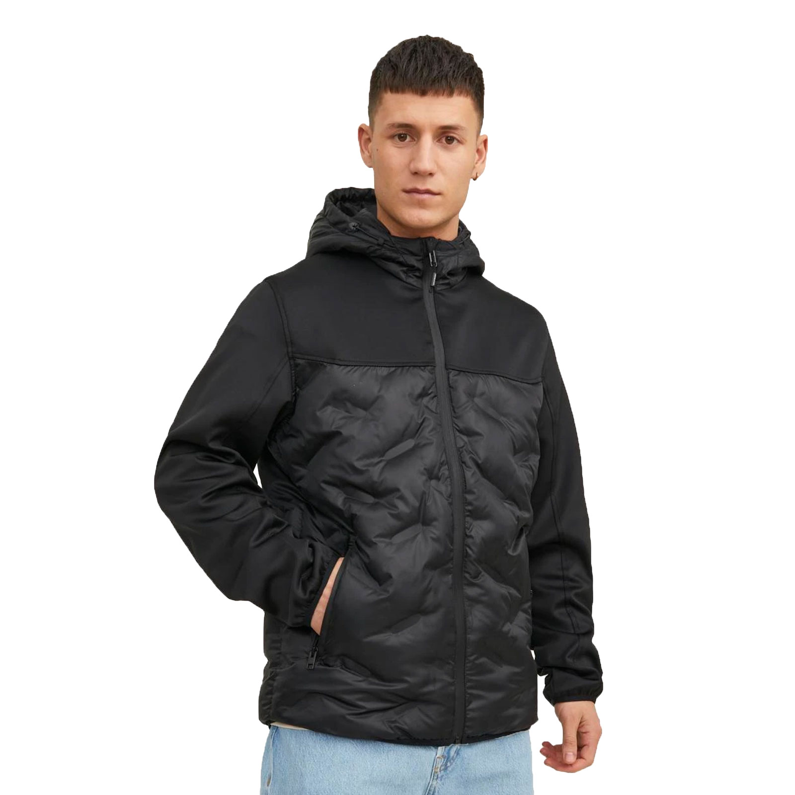 Jack & Jones Multi Heat Quilted Jacket Mens  - JJ347815