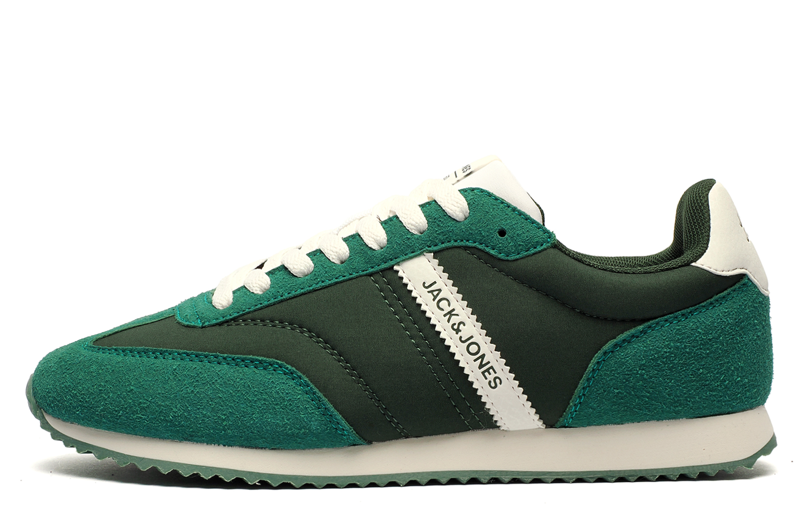 Jack & Jones Burton Men's Trainers  Size: 10 Colour : Comfrey Green / White