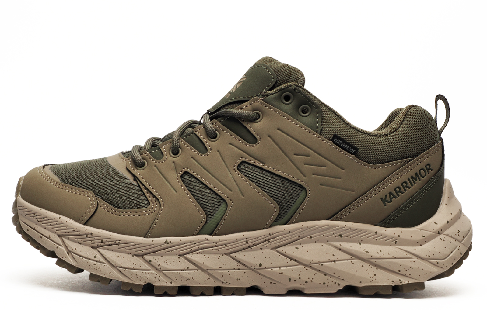 Karrimor Premium Kestrel Low Men's Waterproof Hiking Shoes Men's Trainers, Size 11 In Olive
