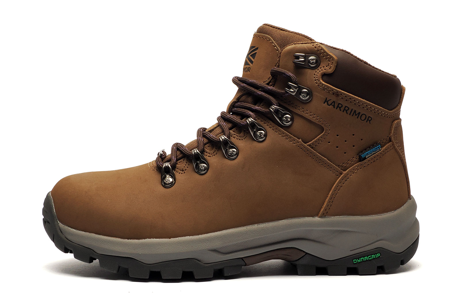 Karrimor Mendip 4 Ch Womens Waterproof Hiking Boots | Boots  | Brindle  | UK Size 8
