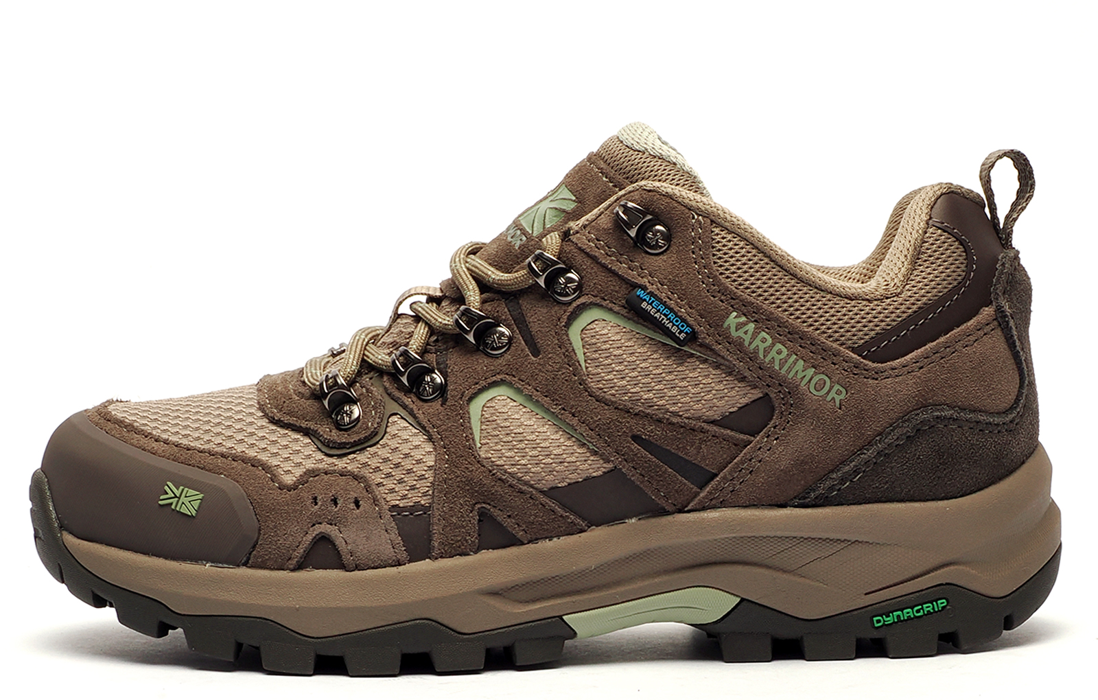 Karrimor Premium Bodmin Low 6 Womens Waterproof Hiking Shoes | Safety Footwear  | Brindle  | UK Size 6