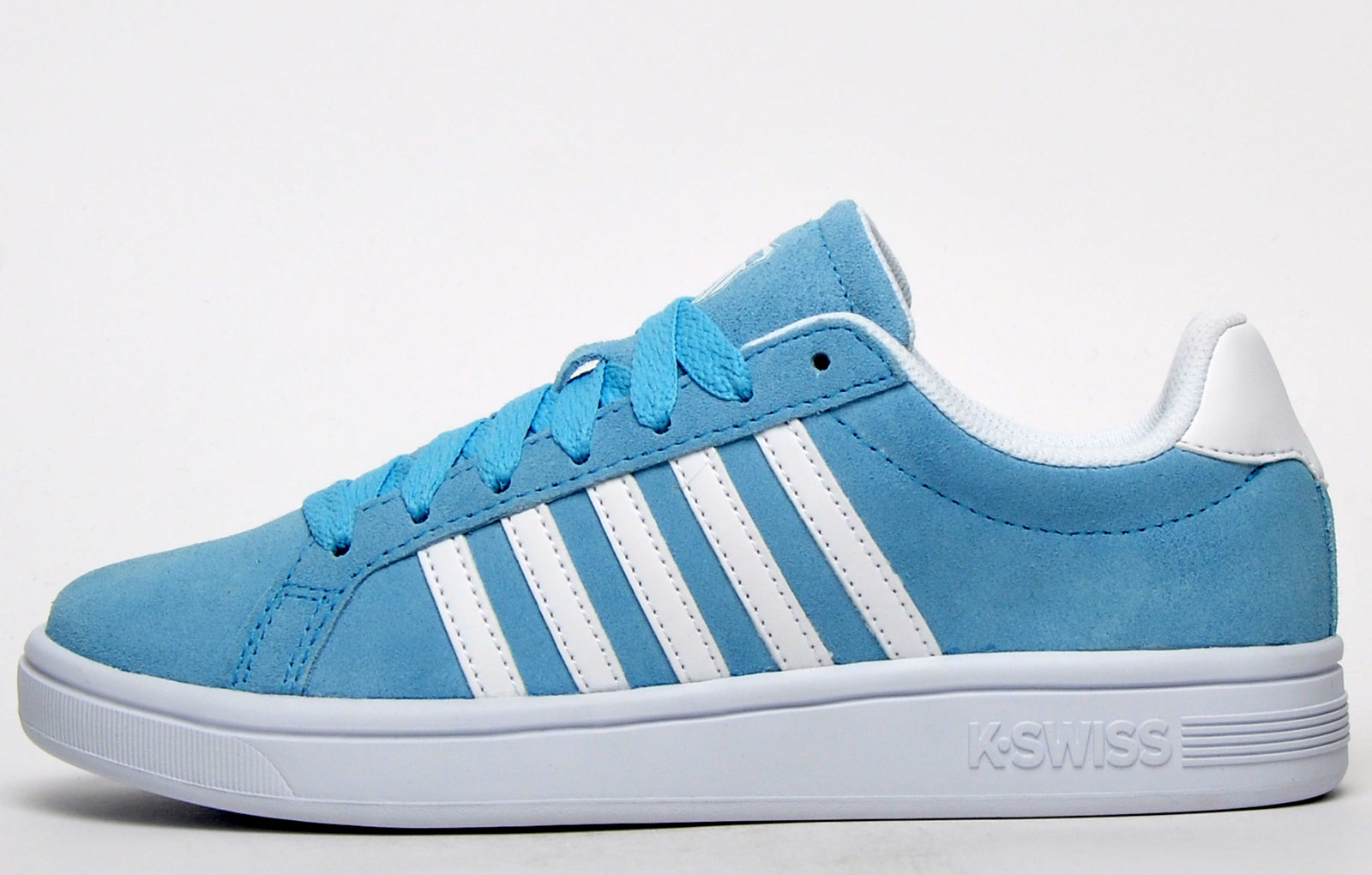 blue suede k swiss