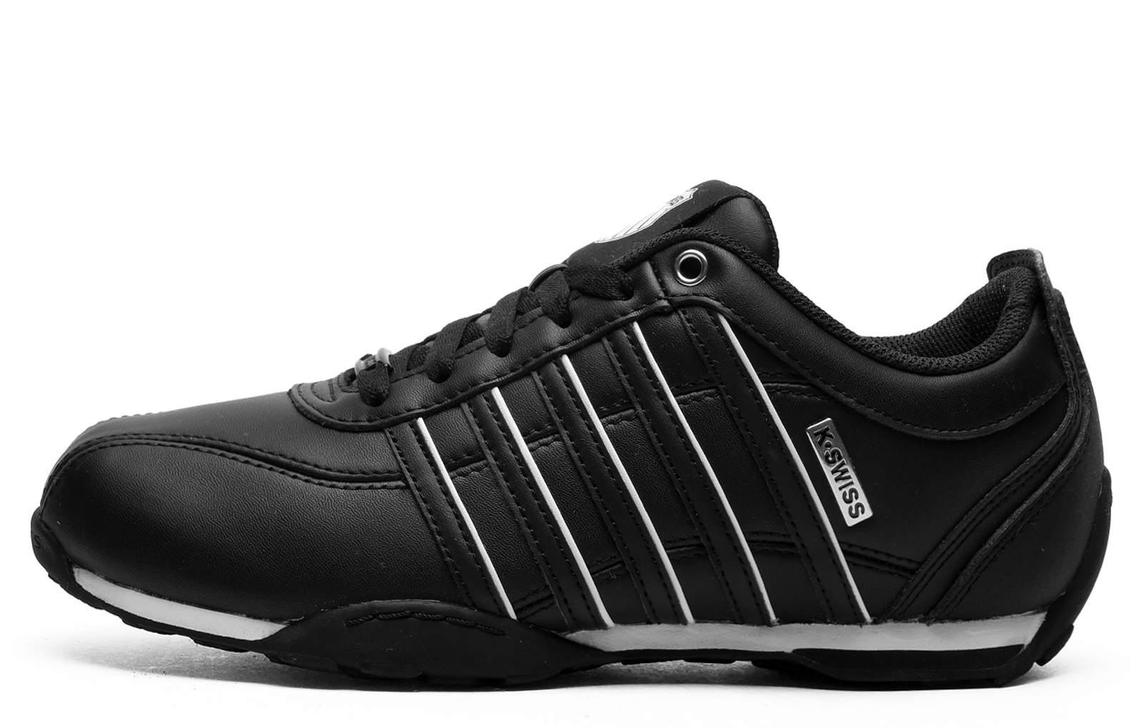 K Swiss Arvee 1.5 Men's Trainers  Size: 3 Colour : Black / White / Silver