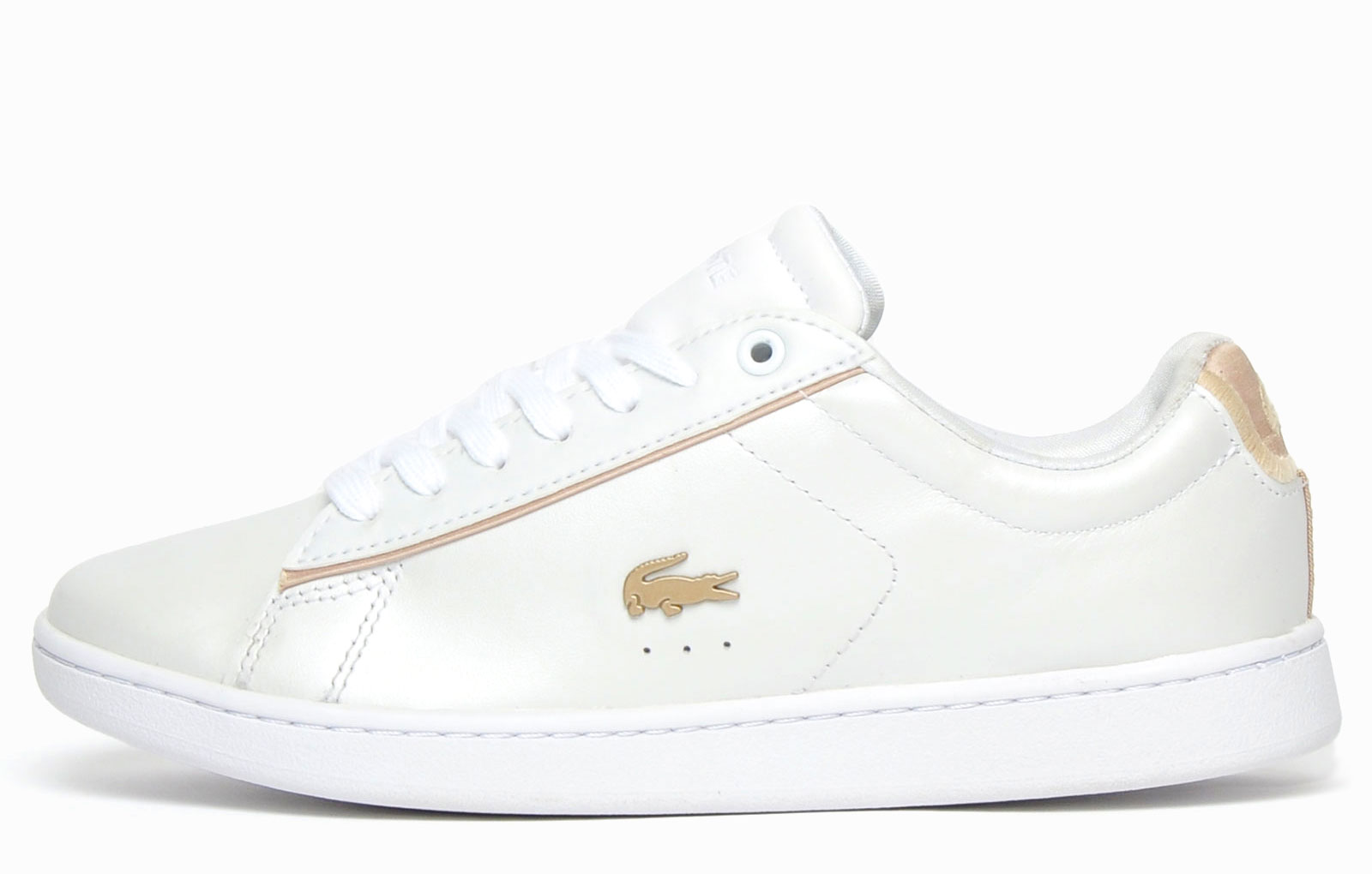 white womens lacoste trainers