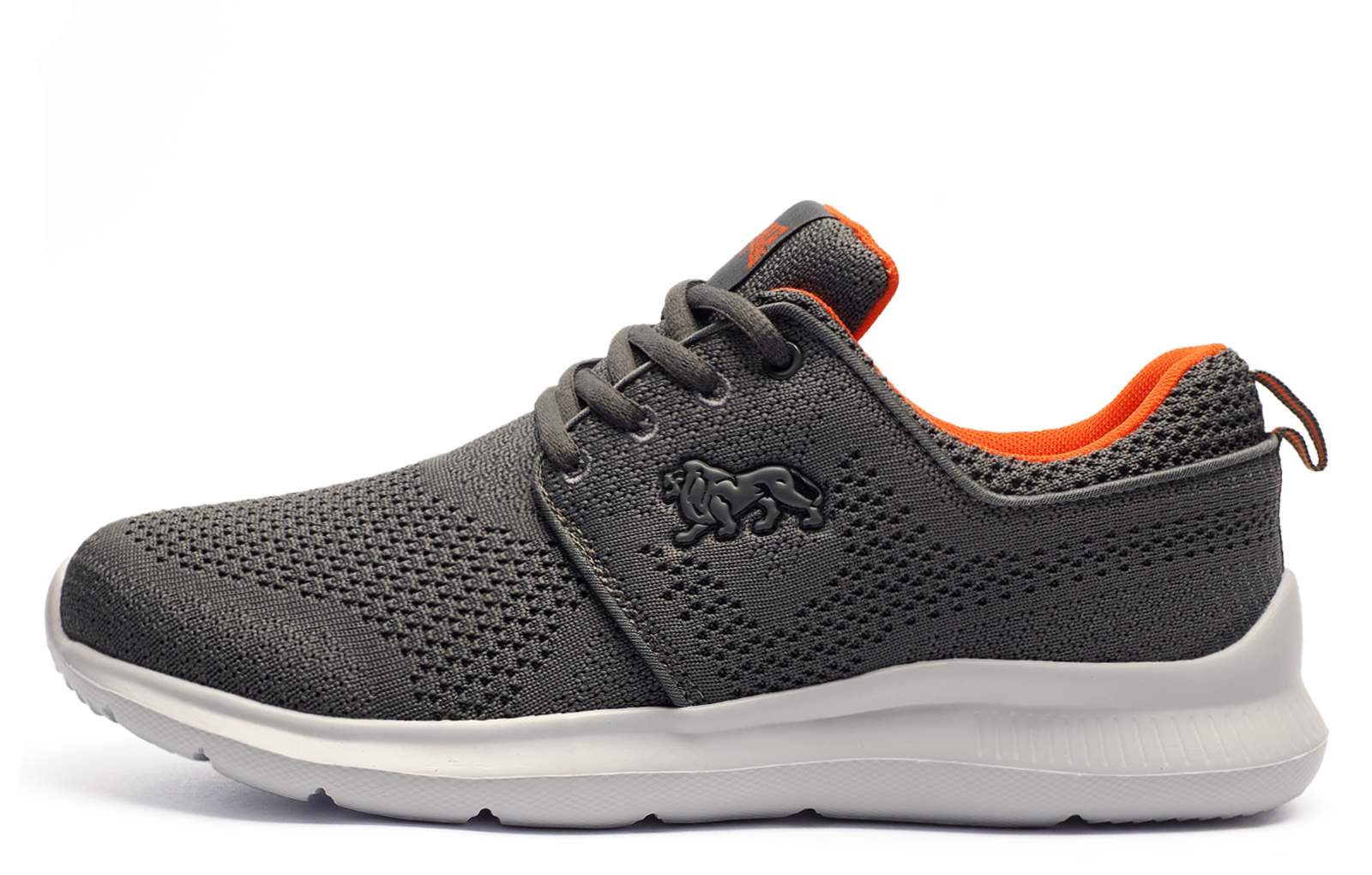 Lonsdale Durham Men's Trainers  Size: 10 Colour : Grey / Orange