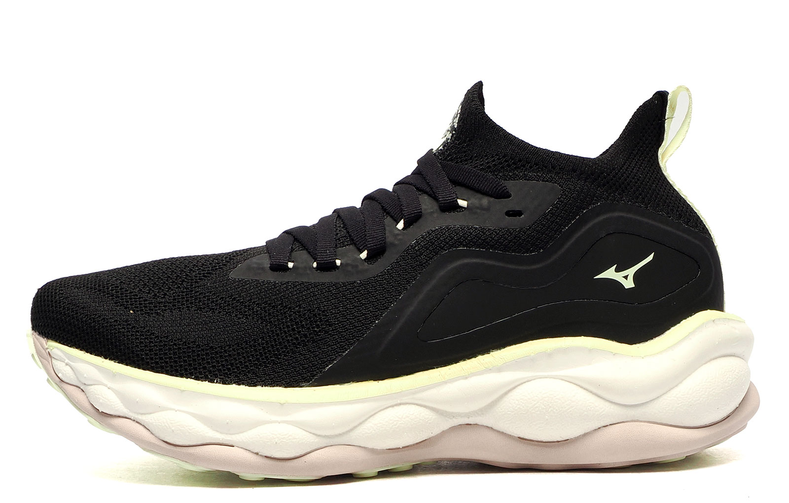 Mizuno Wave Neo Ultra Womens Running Shoes | Running Trainers  | Black / Luminous  | UK Size 4.5