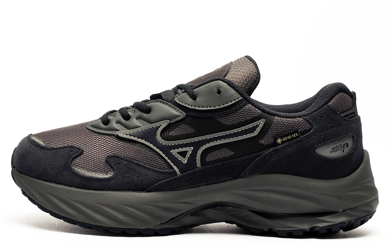 Mizuno Wave Rider Beta Gtx Gore-Tex Men's Trainers  Size: 8 Colour : Quiet Shade / Vulcan / Silver