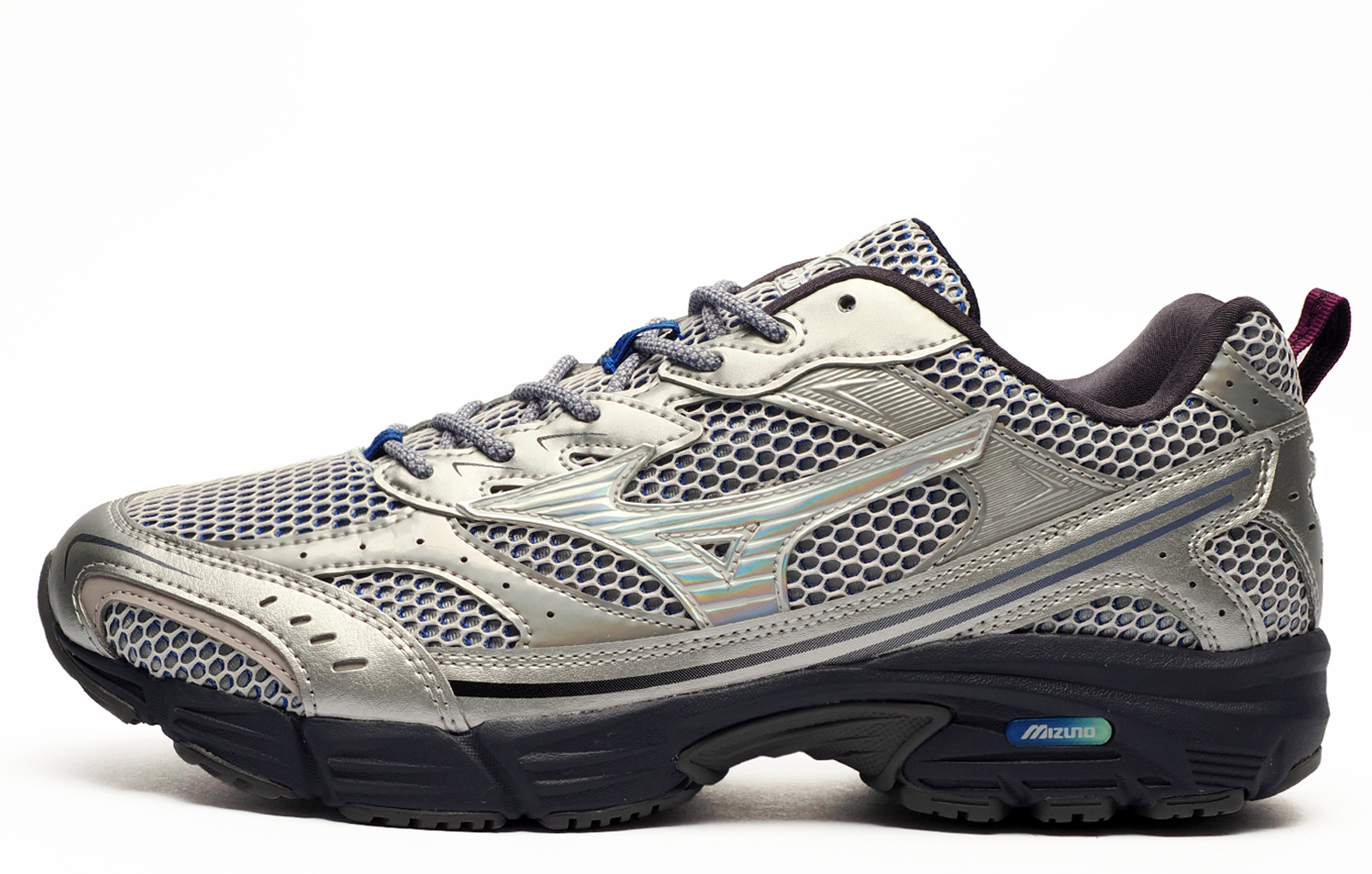 Mizuno Mxr Men's Trainers  Size: 8 Colour : Silver / Steel Grey