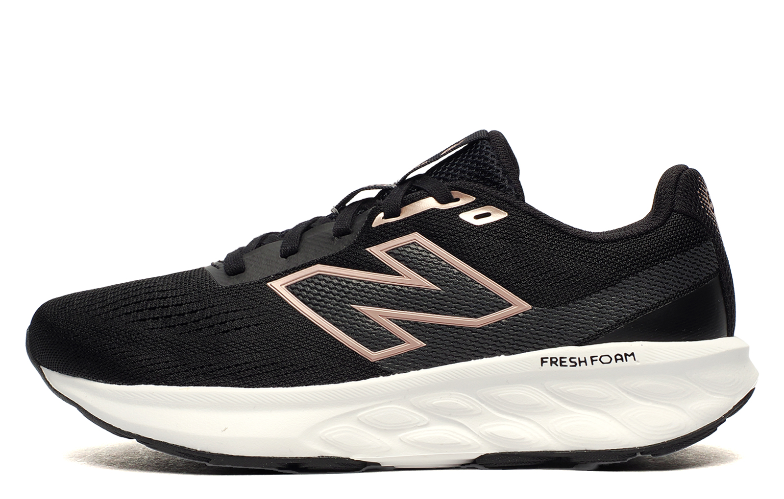 New Balance 520V9 Freshfoam Womens Running Shoes | Running Trainers  | Black / Rose Gold  | UK Size 7