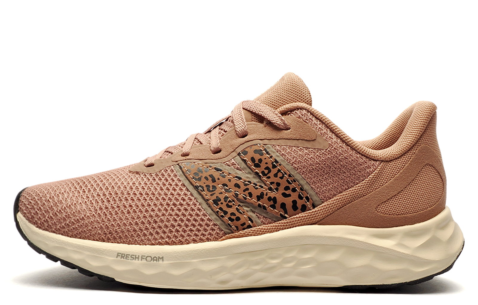 New Balance Fresh Foam Arishi V4 Womens Running Shoes | Running Trainers  | Flat Taupe / Black Cement  | UK Size 5