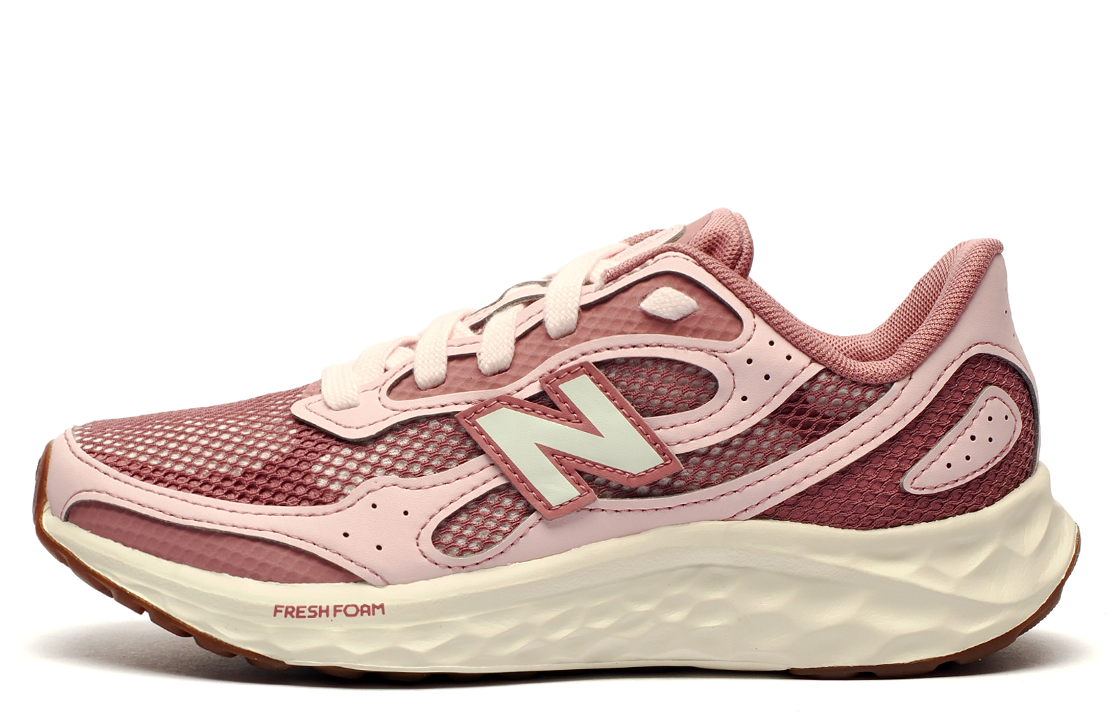 New Balance Fresh Foam Arishi V4 Tiralux Womens Running Shoes | Running Trainers  | Pink Salt / Rose Wood / Sea Slat  | UK Size 4