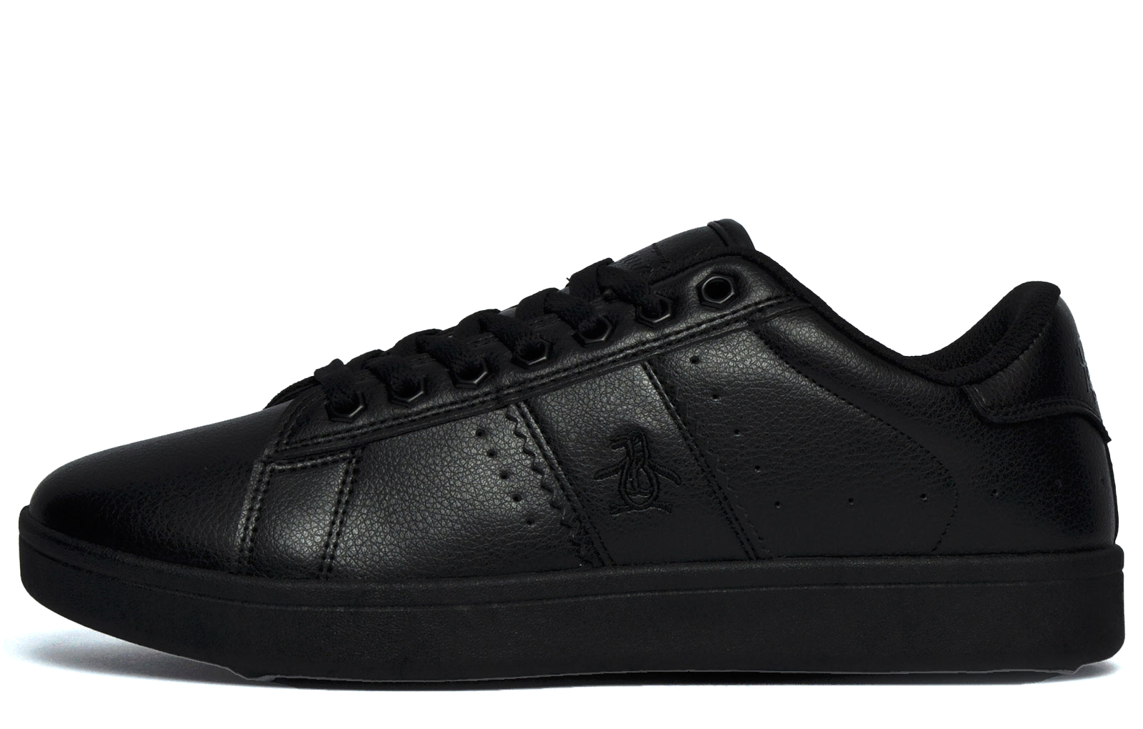 Original Penguin Steadman Signature Men's Trainers  Size: 8 Colour : Triple Black