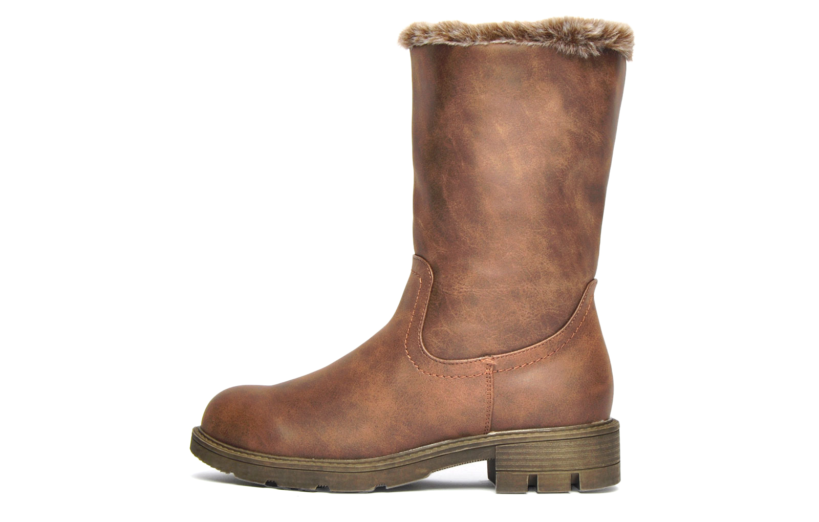 Divaz Nadia Vegan Boots Womens | Boots  | Tuscan Brown  | UK Size 8
