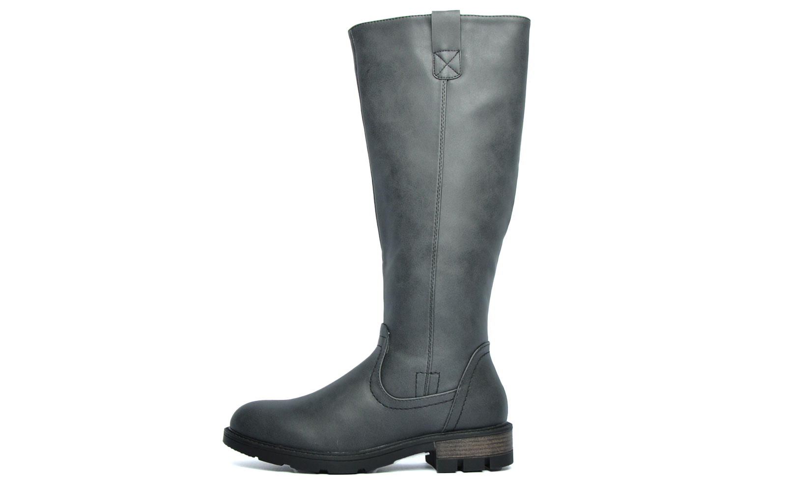Divaz Luxe Quinn Vegan Womens Knee High Boots | Boots  | Black  | UK Size 5