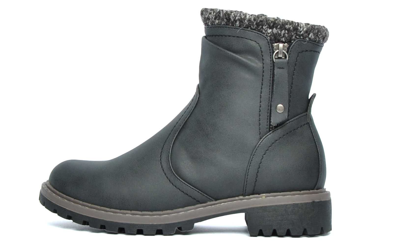 Divaz Luxe Niki Womens Ankle Boots | Boots  | Black  | UK Size 3
