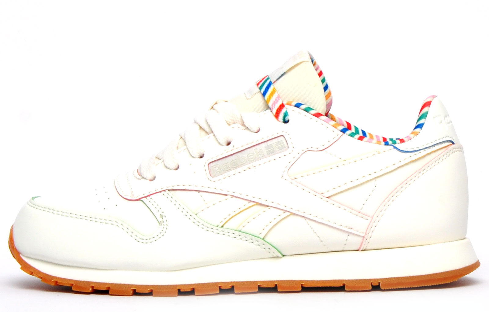 rainbow reebok trainers