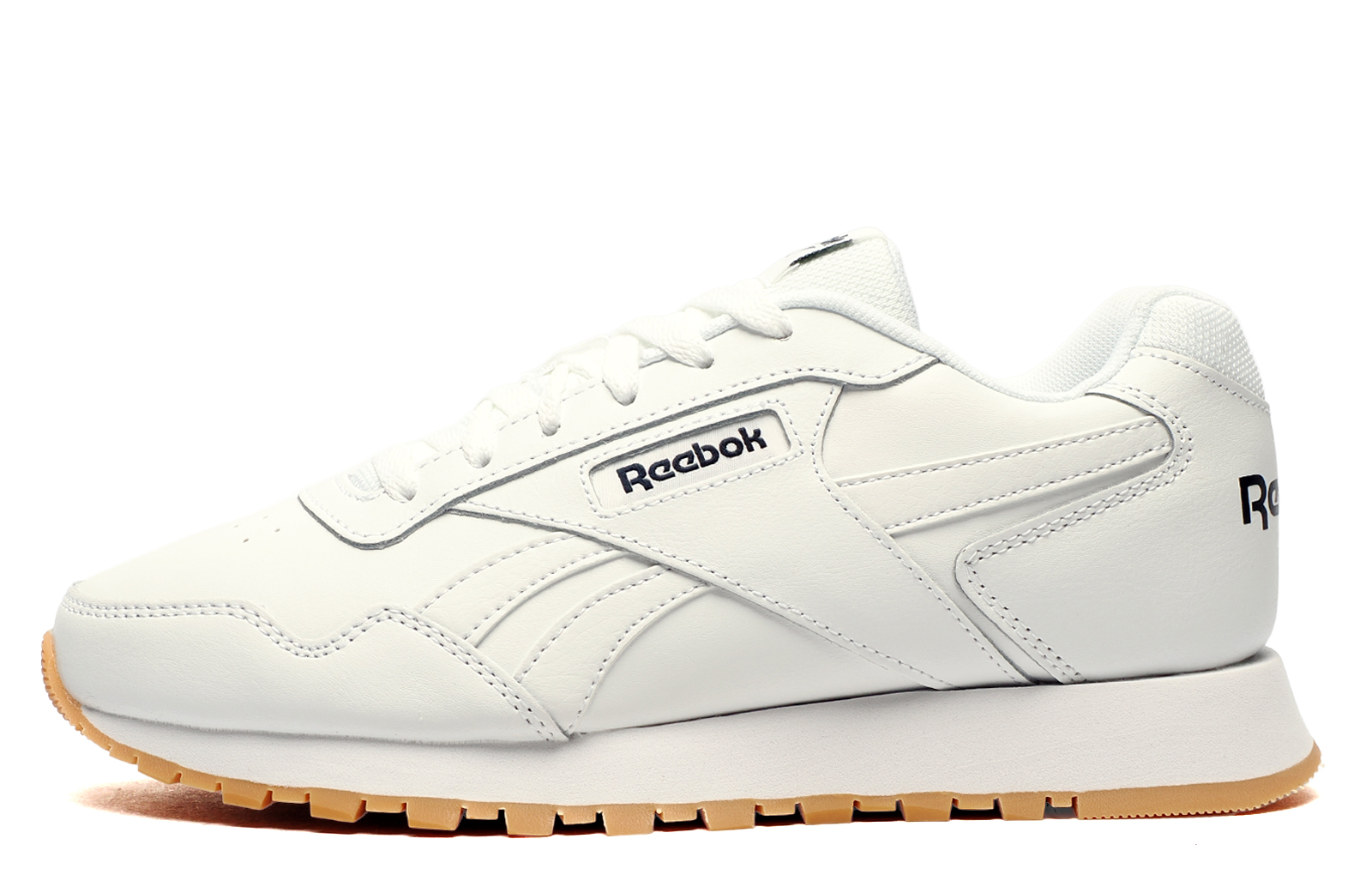 Reebok Glide Leather Kids Trainers  Size: 4 Colour : White / Black