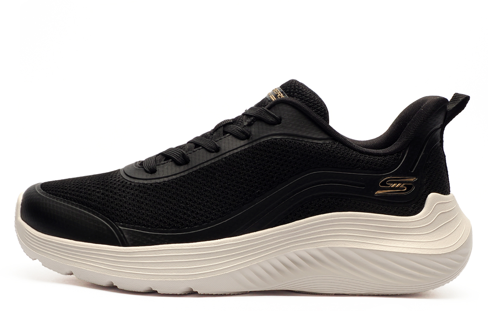 Skechers Sport Vegan Womens Memory Foam Trainers  Size: 6 Colour : Black