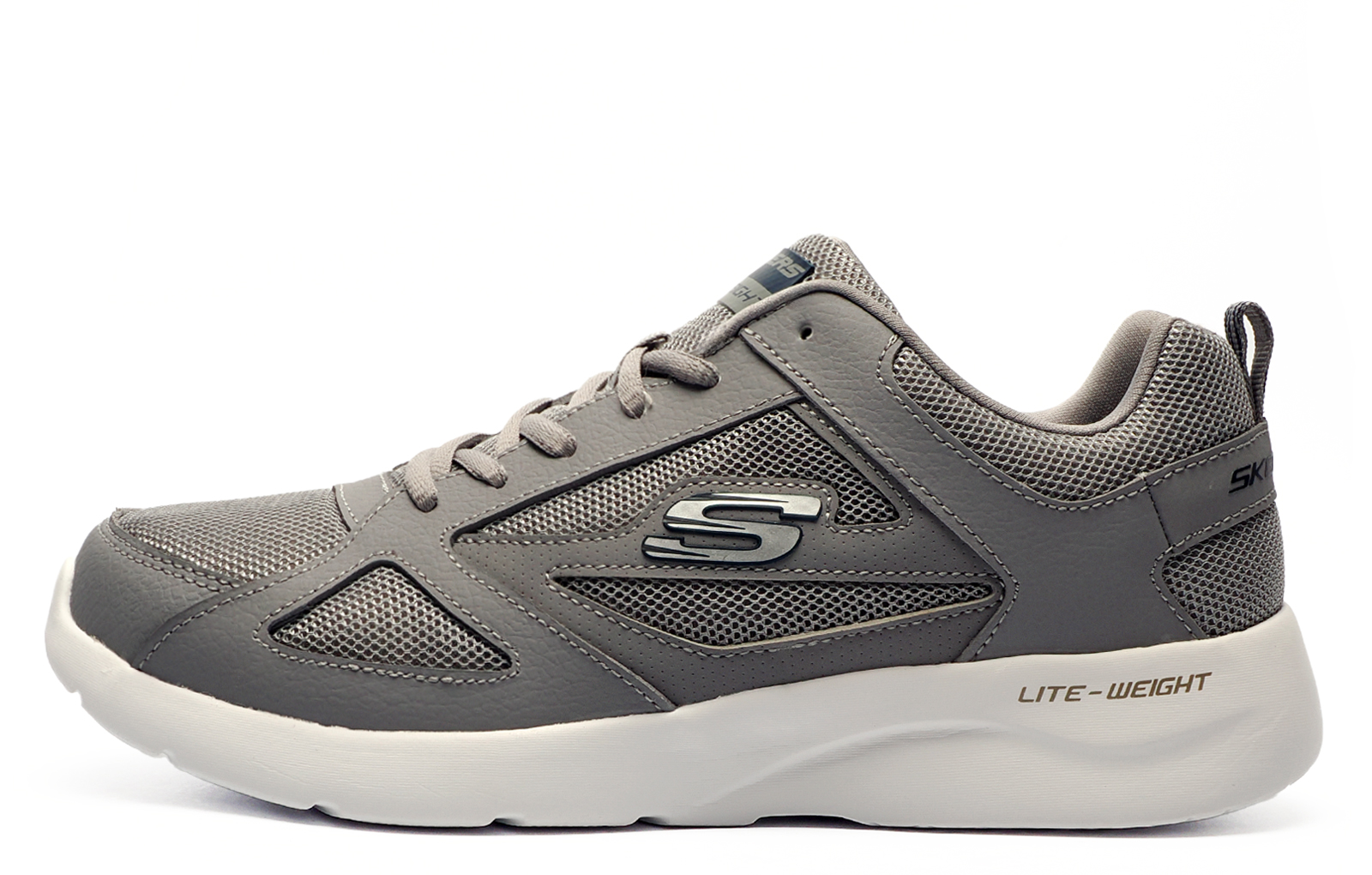 Skechers Dynamic 2.0 Men's Memory Foam Trainers  Size: 2 Colour : Grey