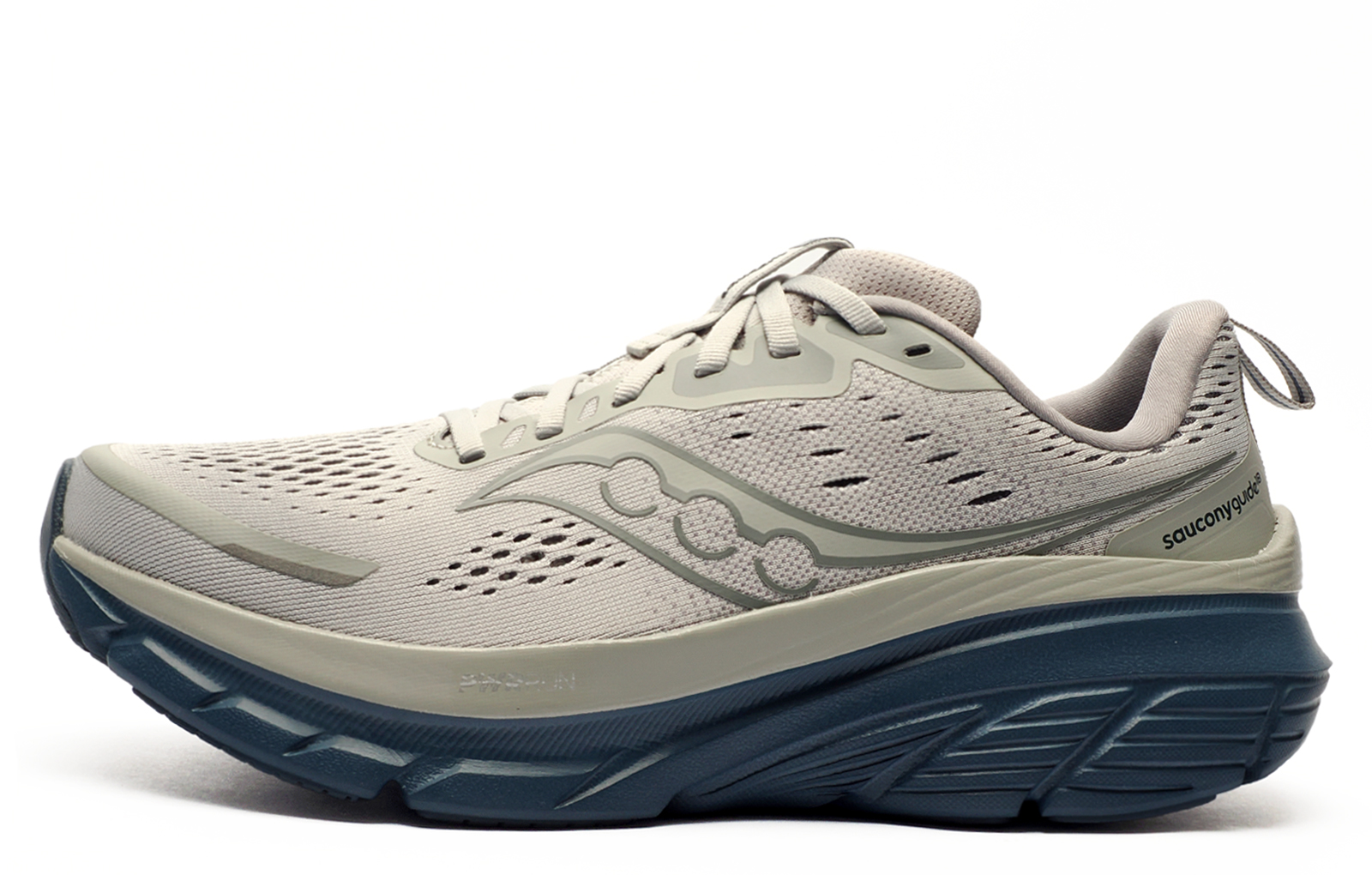Saucony Guide 18 Men's Running Shoes Men's | Running Trainers  | Fossil / Dusk  | UK Size 10