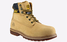 Caterpillar Holton S3 Safety Boot Leather Mens - GRD-16107-21208-13