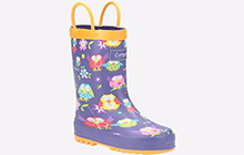 Cotswold Puddle WATERPROOF Wellington Junior Girls Wellington - GRD-20962-47453-14