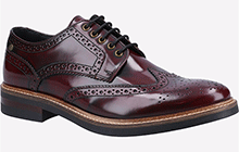 Base London Woburn Hi-Shine Brogue LEATHER Mens - GRD-22724-37086-13
